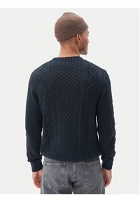 Matinique Sweter Triton 30207487 Granatowy Regular Fit. Kolor: niebieski. Materiał: bawełna