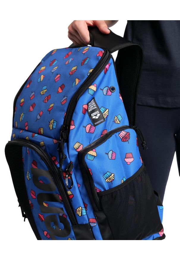 Plecak Arena Team Spiky III Backpack 45 + Worek. Kolor: niebieski. Styl: sportowy