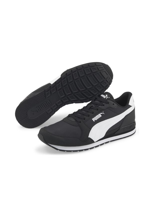 Buty Puma ST Runner V3 NL, Mężczyźni. Kolor: biały, zielony, wielokolorowy, brązowy. Materiał: mesh, materiał, syntetyk, tkanina. Sport: turystyka piesza