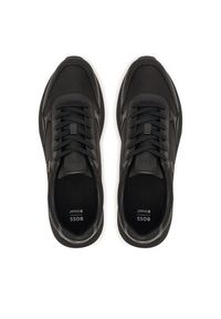 BOSS Sneakersy Titanium 50568757 Czarny. Kolor: czarny. Materiał: skóra #4