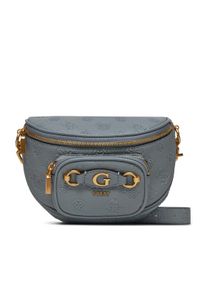 Guess Torebka Izyy Peony (PD) Mini-Bags HWPD92 09800 Niebieski. Kolor: niebieski. Materiał: skórzane