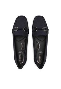 Geox Mokasyny D Annytah Moc A D84BMA 00032 C4007 Czarny. Kolor: niebieski. Materiał: skóra, nubuk #6