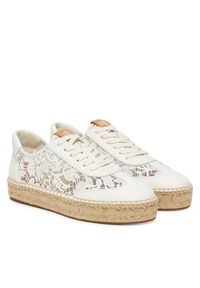 Lauren Ralph Lauren - LAUREN RALPH LAUREN Espadryle 802P10496001 Biały. Kolor: biały. Materiał: materiał #2