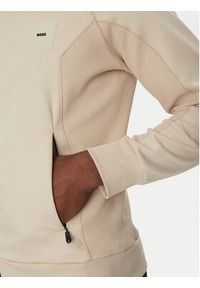 BOSS Bluza Skaz 50537205 Beżowy Regular Fit. Kolor: beżowy. Materiał: bawełna #3