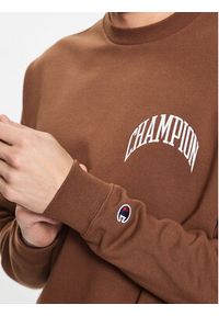 Champion Bluza 218517 Brązowy Relaxed Fit. Kolor: brązowy. Materiał: bawełna #5