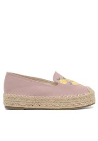 Jenny Fairy Espadryle WSS990-200 Różowy. Kolor: różowy. Materiał: materiał