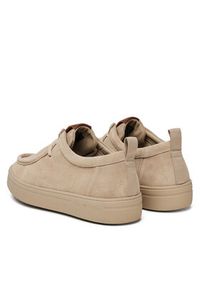 TOMMY HILFIGER - Tommy Hilfiger Półbuty Modern Light Suede Moc Toe Shoe FM0FM05501 Beżowy. Kolor: beżowy. Materiał: zamsz, skóra #6