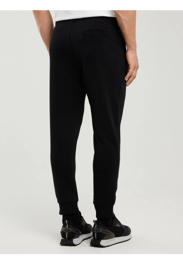 Big-Star - Spodnie męskie dresowe czarne Pylyp 906. Kolor: czarny. Materiał: dresówka