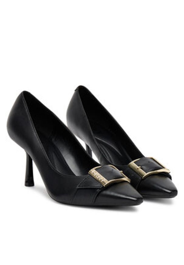DKNY Szpilki K3544717 Czarny. Kolor: czarny. Materiał: skóra. Obcas: na szpilce