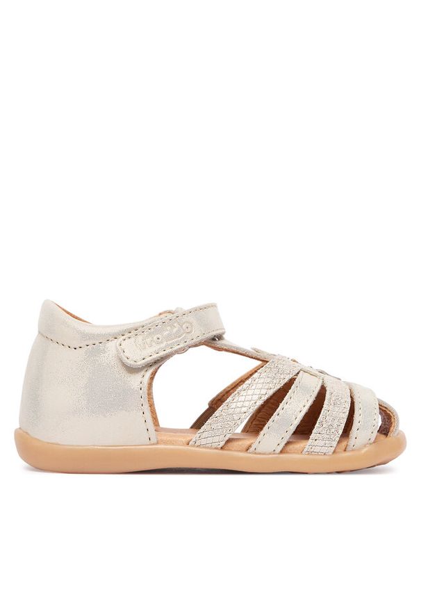 Sandały Froddo. Kolor: złoty