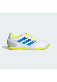Adidas - Buty Super Sala II IN. Kolor: wielokolorowy, żółty, biały, zielony, niebieski. Materiał: materiał