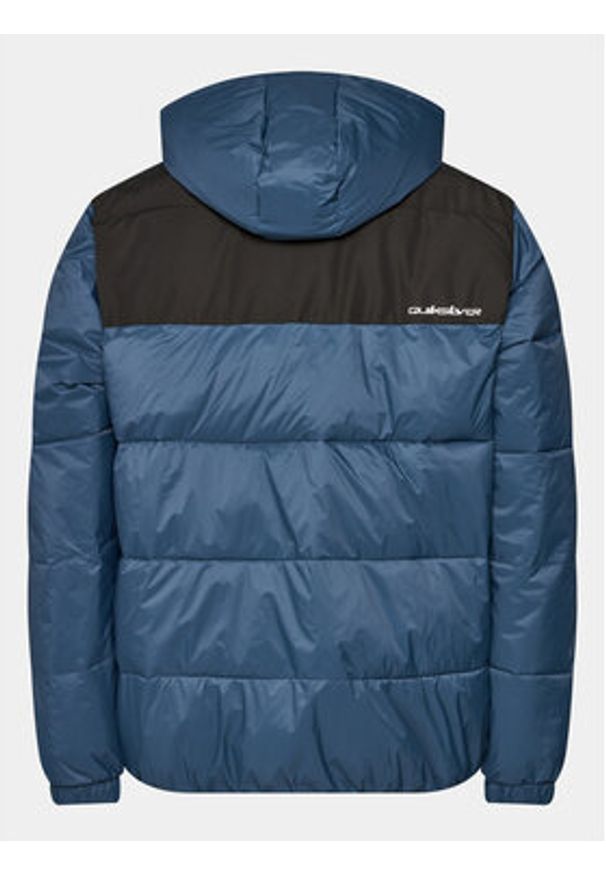 Quiksilver Kurtka puchowa Wolfs EQYJK03990 Niebieski Regular Fit. Kolor: niebieski. Materiał: syntetyk
