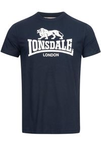 Koszulka Lonsdale St. Erney. Kolor: niebieski. Materiał: bawełna #2