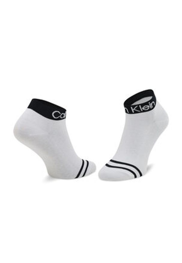 Calvin Klein Skarpety krótkie 701218775 Biały. Kolor: biały. Materiał: materiał