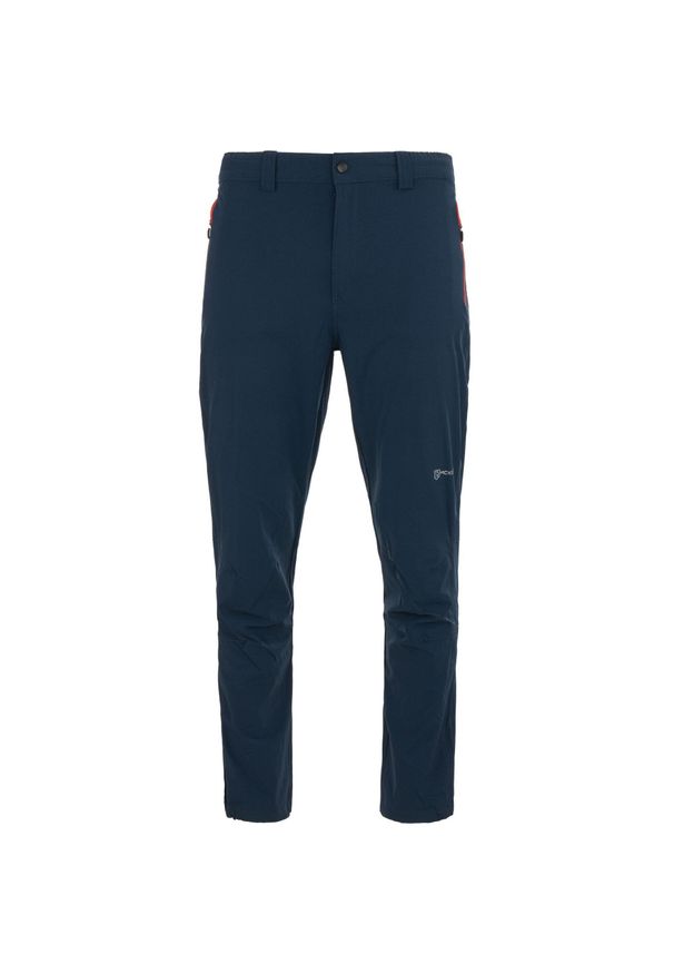 Munkees - McKees Majella Indigo 52 Slim Fit Męskie dżinsy. Kolor: niebieski. Materiał: tkanina, materiał. Sezon: lato. Sport: turystyka piesza