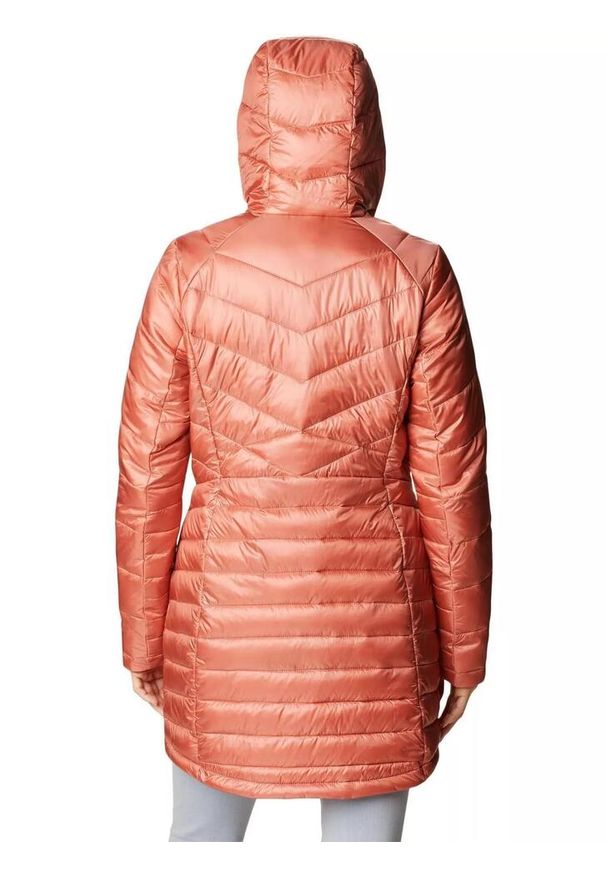 columbia - Kurtka zimowa damska Columbia Joy Peak Mid. Kolor: czerwony. Sezon: zima. Sport: turystyka piesza