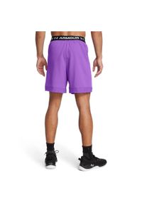 Spodenki krótkie męskie Under Armour Vanish Woven 6in Shorts. Kolor: fioletowy. Długość: krótkie. Sezon: lato