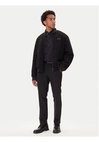 Versace Jeans Kurtka bomber 79GAS407 Czarny Regular Fit. Kolor: czarny. Materiał: syntetyk #4