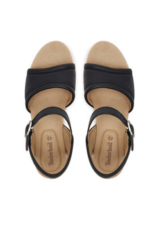 Timberland Espadryle TB0A4168W021 Czarny. Kolor: czarny. Materiał: skóra