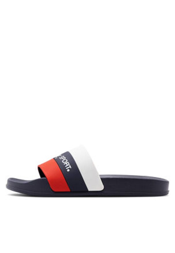 Beverly Hills Polo Club Klapki MP-CA23054-1C Granatowy. Kolor: niebieski. Materiał: guma