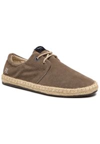 Espadryle Pepe Jeans Tourist C-Smart PMS30718 Dark Stone 860. Kolor: szary. Materiał: zamsz, skóra #1