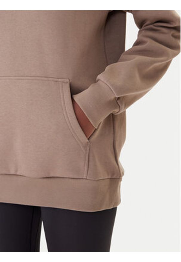 The North Face Bluza Simple Dome NF0A89EY Brązowy Regular Fit. Kolor: brązowy. Materiał: syntetyk