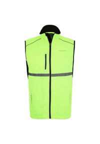 ENDURANCE - Kamizelka do biegania Endurance Laupen. Kolor: żółty, wielokolorowy, pomarańczowy. Sezon: zima, jesień. Sport: fitness #1