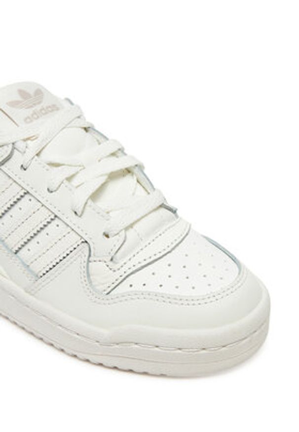 Adidas - adidas Sneakersy Forum Low CL IH7916 Biały. Kolor: biały. Materiał: skóra