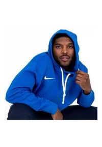 Bluza z kapturem męskie Nike Park 20 Hoodie. Typ kołnierza: kaptur. Kolor: niebieski, biały, wielokolorowy. Materiał: bawełna, materiał. Sport: fitness #1