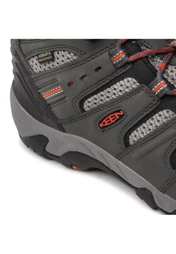 keen - Keen Trekkingi Koven Mid Wp 1023000 Szary. Kolor: szary. Materiał: skóra, nubuk. Sport: turystyka piesza