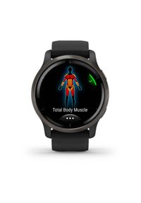 GARMIN - Zegarek sportowy Garmin Venu 2 czarny. Rodzaj zegarka: smartwatch. Kolor: czarny. Styl: sportowy #4