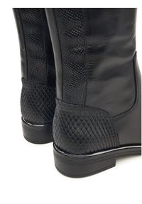 Caprice Oficerki 9-25525-45 Czarny. Kolor: czarny. Materiał: skóra #6