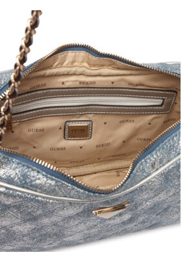 Guess Torebka Giully II HWDG96 73090 Niebieski. Kolor: niebieski