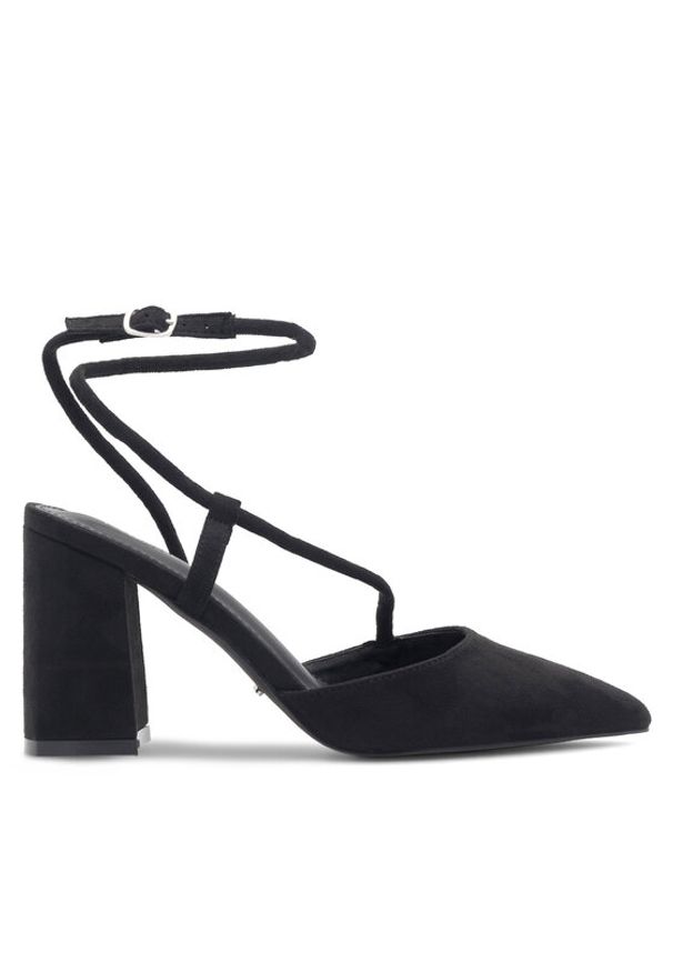 DeeZee Czółenka AISCHA KL-HH4587-21 Czarny. Kolor: czarny. Materiał: materiał