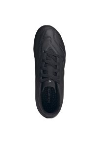 Adidas - Buty adidas Predator Club FxG Jr IG5428 czarne. Kolor: czarny. Materiał: syntetyk, materiał. Szerokość cholewki: normalna #3