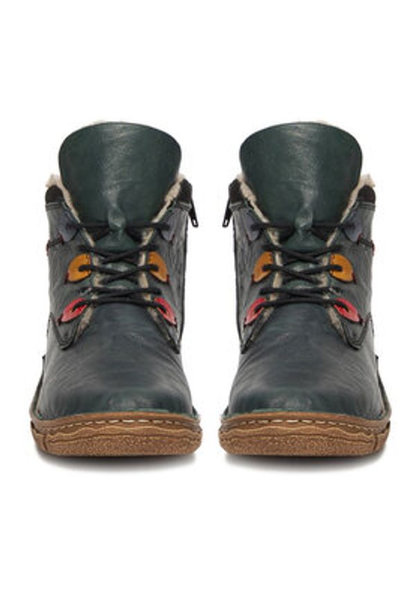 Rieker Trzewiki CEO-Z3724-54 Niebieski. Kolor: niebieski. Materiał: skóra