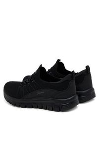 skechers - Skechers Sneakersy Graceful - Picture Perfect 100702/BBK Czarny. Kolor: czarny. Materiał: materiał #2