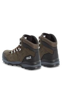 Jack Wolfskin Trekkingi Refugio Texapore Mid M 4049841 Khaki. Kolor: brązowy. Sport: turystyka piesza #6