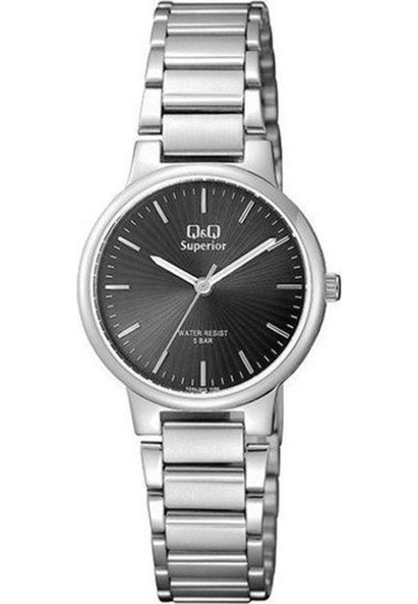 Zegarek QQ Zegarek damski QQ S283-212 srebrny. Kolor: srebrny