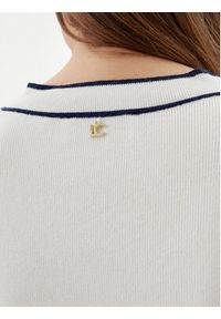 LOLA CASADEMUNT Kardigan LS2511007 Biały Regular Fit. Kolor: biały. Materiał: syntetyk #4