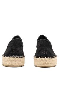 DeeZee Espadryle WSS20459-01 Czarny. Kolor: czarny. Materiał: materiał #5