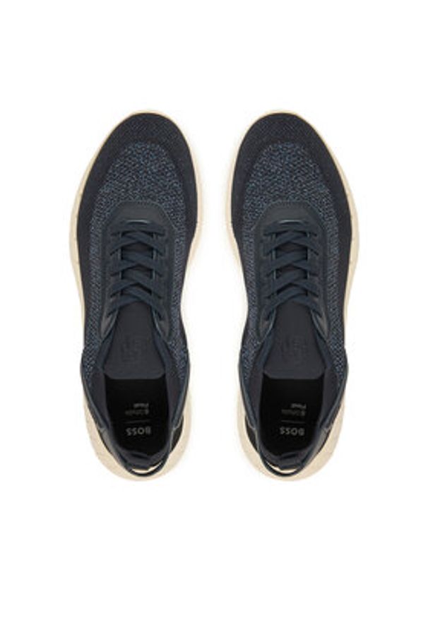 BOSS Sneakersy Motion 50562620 Granatowy. Kolor: niebieski. Materiał: materiał