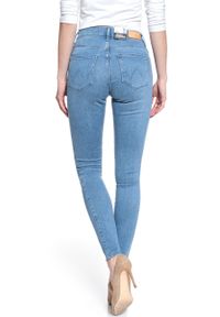 Wrangler - WRANGLER HIGH RISE SKINNY SOFT SKY W27HUS21K. Stan: podwyższony #10