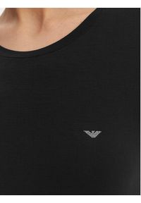 Emporio Armani T-Shirt EW000408 AF19024 UC001 Czarny Regular Fit. Kolor: czarny. Materiał: bawełna #2