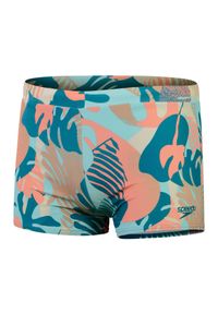 Spodenki kąpielowe dla dzieci Speedo Eco Escape. Kolor: pomarańczowy, niebieski, wielokolorowy. Wzór: nadruk