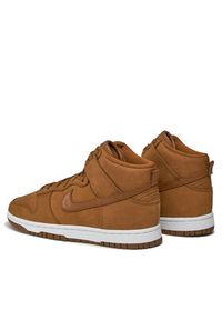 Nike Sneakersy Dunk High DX2044 200 Brązowy. Kolor: brązowy. Materiał: nubuk, skóra #3