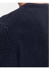 Aeronautica Militare Sweter 232MA1482L512 Granatowy Regular Fit. Kolor: niebieski. Materiał: bawełna