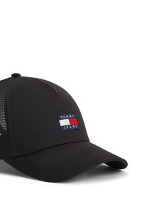 TOMMY HILFIGER - Tommy Hilfiger Czapka z daszkiem Herritage AM0AM14202 Czarny. Kolor: czarny. Materiał: bawełna #2