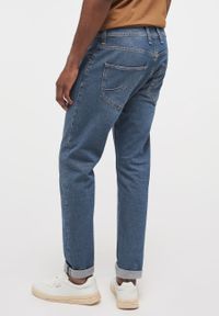 Mustang - MUSTANG OREGON TAPERED MĘSKIE SPODNIE JEANSOWE JEANSY DENIM BLUE 1013740 5000 883 #5