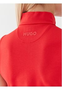 Hugo Sukienka codzienna Nerie 50482713 Czerwony Slim Fit. Okazja: na co dzień. Kolor: czerwony. Materiał: syntetyk. Typ sukienki: proste. Styl: casual #5